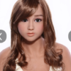 Brown wig long hair with curles