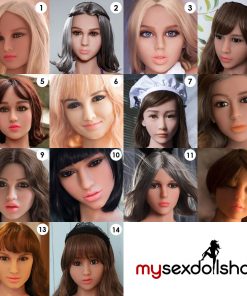 Extra loose head for Topdoll sexdoll 2 for 1 action sex doll free shipping europe