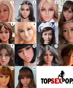 Extra los hoofd voor je Topdoll sex doll sexpop